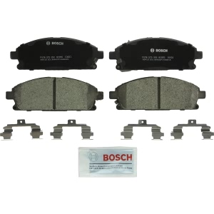 Bosch QuietCast™ Premium Ceramic Front Disc Brake Pads for 2003 Infiniti QX4 - BC855