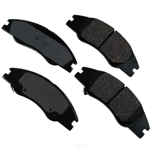 Akebono Pro-ACT™ Ultra-Premium Ceramic Front Disc Brake Pads for 2009 Kia Spectra5 - ACT1074