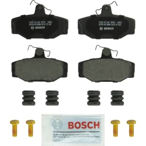 Bosch QuietCast™ Premium Organic Rear Disc Brake Pads for 1998 Volvo S90 - BP391