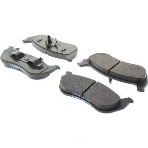 Centric Posi Quiet™ Semi-Metallic Brake Pads With Hardware for 2004 Mercury Mountaineer - 104.08810