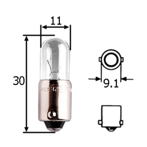 Hella Car Bulbs for 1986 Ford Aerostar - H83010021