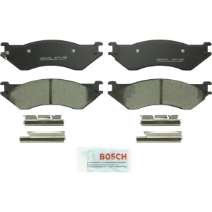 Bosch QuietCast™ Premium Ceramic Front Disc Brake Pads for 2002 Lincoln Navigator - BC702