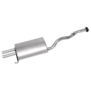 Walker Quiet Flow Stainless Steel Oval Aluminized Exhaust Muffler And Pipe Assembly for Acura CL - 55026