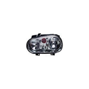 Hella Driver Side Headlight With Fog Light for 2003 Volkswagen Golf - H11711111