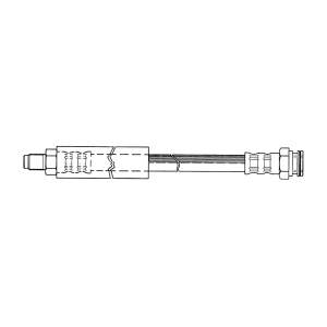 Centric Front Brake Hose for Renault R18i - 150.10002