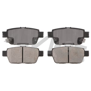 Advics Ultra-Premium™ Ceramic Rear Disc Brake Pads for 2010 Honda Ridgeline - AD1103