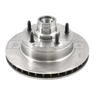 DuraGo Vented Front Brake Rotor And Hub Assembly for Ford E-150 Econoline Club Wagon - BR5456