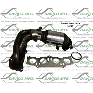 Davico Exhaust Manifold with Integrated Catalytic Converter for 2002 Toyota Solara - 18210