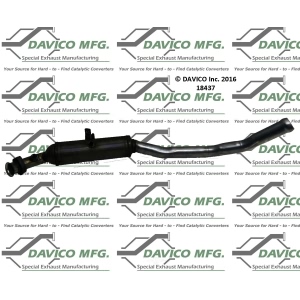 Davico Direct Fit Catalytic Converter and Pipe Assembly for Mercedes-Benz ML500 - 18437