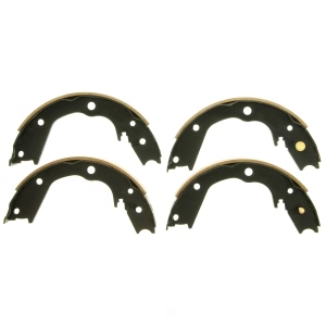 Wagner Quickstop Bonded Organic Rear Parking Brake Shoes - Z849