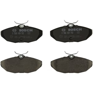 Bosch EuroLine™ Semi-Metallic Rear Disc Brake Pads for 2004 Jaguar Vanden Plas - 0986424702