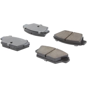 Centric Posi Quiet™ Ceramic Rear Disc Brake Pads for 1990 Dodge Colt - 105.03290