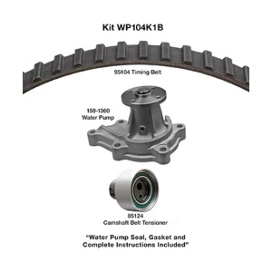 Dayco Timing Belt Kit With Water Pump for 1991 Nissan Maxima - WP104K1B