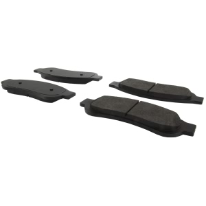 Centric Posi Quiet™ Extended Wear Semi-Metallic Rear Disc Brake Pads for 2012 Ford F-350 Super Duty - 106.13340