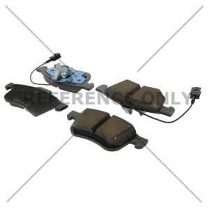Centric Posi Quiet™ Ceramic Front Disc Brake Pads for 2017 Ram ProMaster City - 105.17211