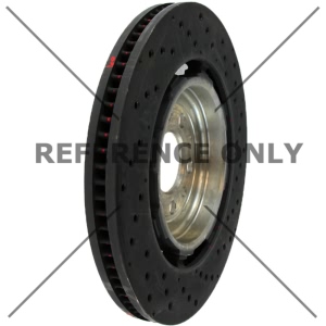 Centric Premium™ OE Style Drilled Brake Rotor for 2017 Alfa Romeo Giulia - 128.02012