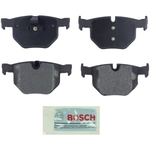 Bosch Blue™ Semi-Metallic Rear Disc Brake Pads for 2005 BMW 530i - BE1042
