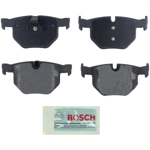 Bosch Blue™ Semi-Metallic Rear Disc Brake Pads for 2008 BMW 528i - BE1042