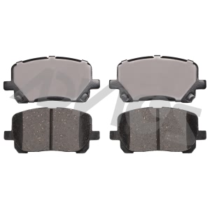 Advics Ultra-Premium™ Ceramic Front Disc Brake Pads for 2007 Pontiac Vibe - AD0923