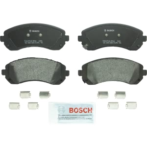 Bosch QuietCast™ Premium Organic Front Disc Brake Pads for 2002 Chevrolet Venture - BP844