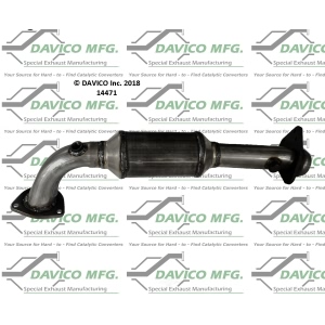 Davico Direct Fit Catalytic Converter for 1995 Cadillac Fleetwood - 14471