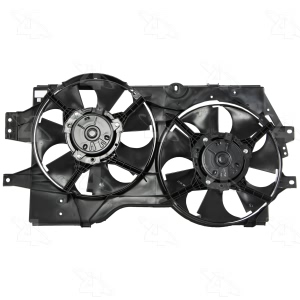 Four Seasons Dual Radiator And Condenser Fan Assembly for 1998 Chrysler Town & Country - 75204