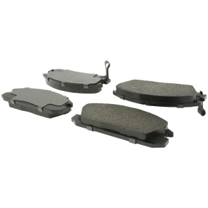 Centric Posi Quiet™ Ceramic Brake Pads With Shims And Hardware for 1986 Honda Accord - 105.03340