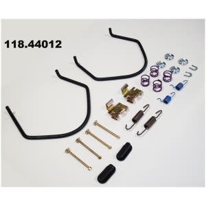 Centric Rear Drum Brake Hardware Kit for 1992 Toyota Paseo - 118.44012