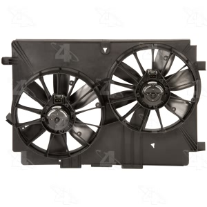 Four Seasons Dual Radiator And Condenser Fan Assembly for 2002 Chevrolet Camaro - 76034