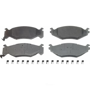 Wagner ThermoQuiet Semi-Metallic Disc Brake Pad Set for 1991 Chrysler Town & Country - MX522