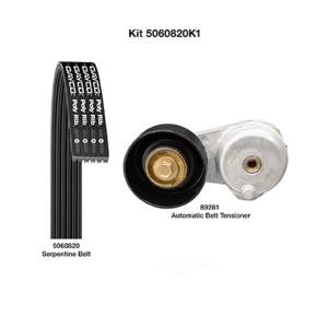 Dayco Serpentine Belt Kit for Ford - 5060820K1