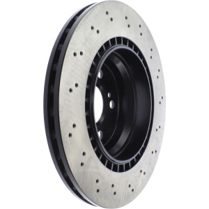 Centric SportStop Drilled 1-Piece Rear Brake Rotor for Mercedes-Benz CLS55 AMG - 128.35077