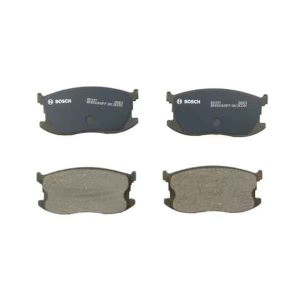 Bosch QuietCast™ Premium Organic Front Disc Brake Pads for Isuzu I-Mark - BP297