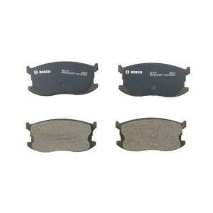 Bosch QuietCast™ Premium Organic Front Disc Brake Pads for Chevrolet Spectrum - BP297