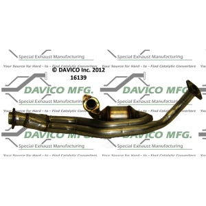 Davico Direct Fit Catalytic Converter for 2003 Toyota Sienna - 16139