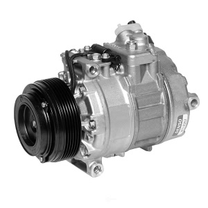 Denso A/C Compressor with Clutch for 1998 BMW 750iL - 471-1262