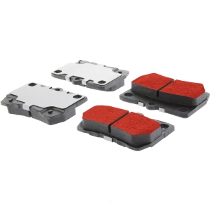 Centric Posi Quiet Pro™ Semi-Metallic Rear Disc Brake Pads for 2007 Lexus IS250 - 500.11131