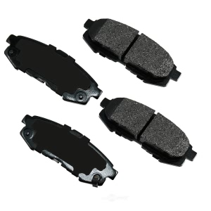 Akebono Pro-ACT™ Ultra-Premium Ceramic Rear Disc Brake Pads for 2006 Mazda MPV - ACT1073