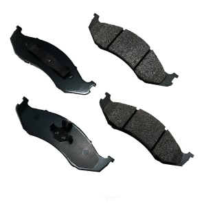 Akebono Pro-ACT™ Ultra-Premium Ceramic Front Disc Brake Pads for 1993 Jeep Cherokee - ACT712