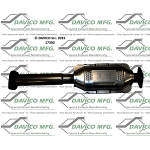 Davico Direct Fit Catalytic Converter for Mitsubishi Montero Sport - 17303