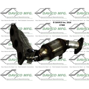 Davico Exhaust Manifold with Integrated Catalytic Converter for 2008 Toyota RAV4 - 17384