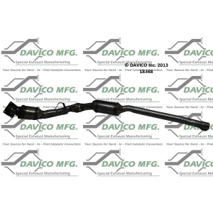Davico Direct Fit Catalytic Converter and Pipe Assembly for 2001 Audi S4 - 18368