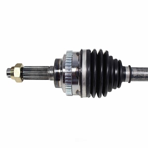GSP North America Front Driver Side CV Axle Assembly for 2003 Kia Rio - NCV75510