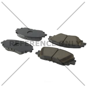 Centric Posi Quiet™ Ceramic Front Disc Brake Pads for 2018 Toyota Camry - 105.60150