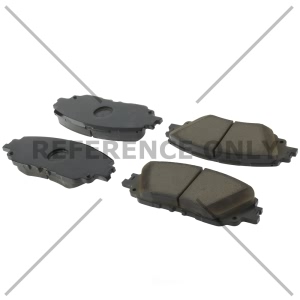 Centric Posi Quiet™ Ceramic Front Disc Brake Pads for 2020 Toyota Camry - 105.60150