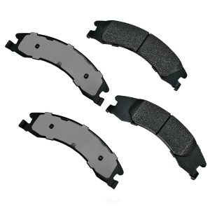Akebono Pro-ACT™ Ultra-Premium Ceramic Rear Disc Brake Pads for 2014 Ford E-250 - ACT1329