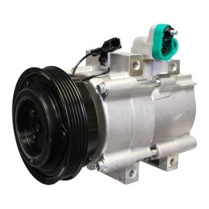 Denso A/C Compressor with Clutch for 2002 Hyundai Santa Fe - 471-6017