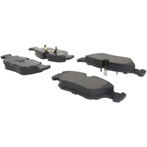 Centric Posi Quiet™ Semi-Metallic Front Disc Brake Pads for 1988 BMW 535is - 104.02530