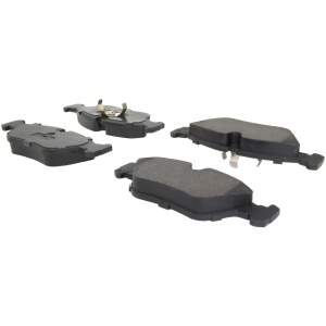 Centric Posi Quiet™ Semi-Metallic Front Disc Brake Pads for 1987 BMW 635CSi - 104.02530