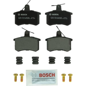 Bosch QuietCast™ Premium Organic Rear Disc Brake Pads for Audi 4000 Quattro - BP228